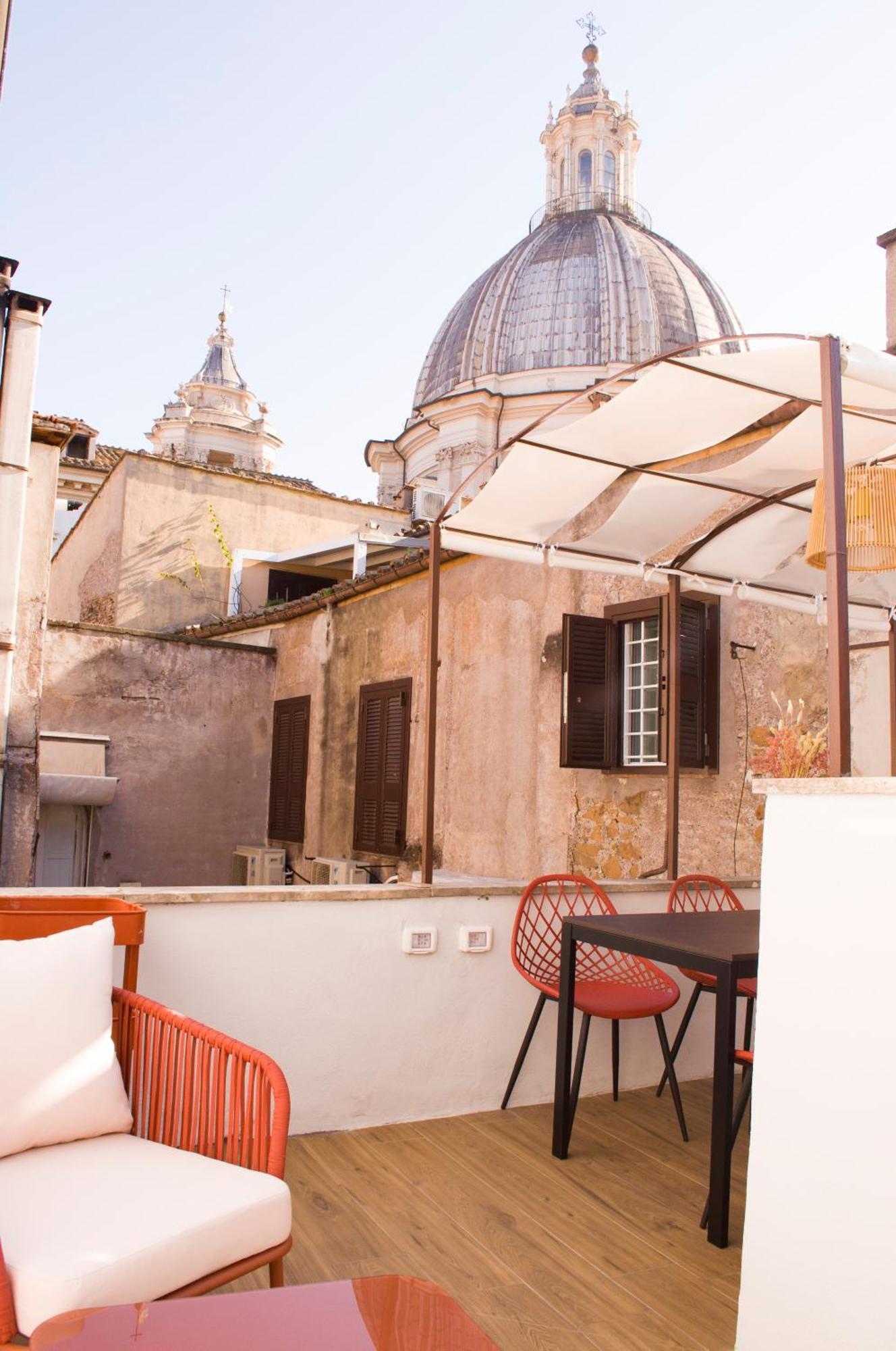 Appartement Navona Penthouse - Attico Vista Cupola 4 Posti à Rome Extérieur photo